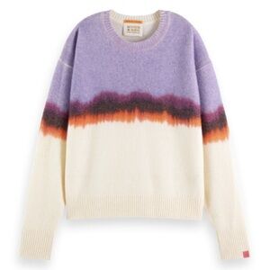 Scotch & Soda Men’s Wool-blended Colourblock Sweater